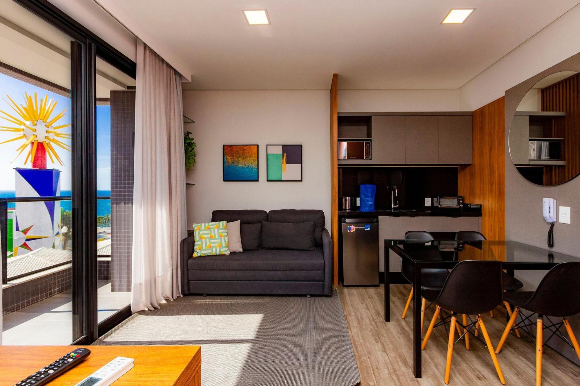 Aion Suites 302 - Lindo Apartamento Com Vista Para O Mar, A 60M Da Praia De Bombinhas, Com Piscina E Academia No Rooftop. Buitenkant foto