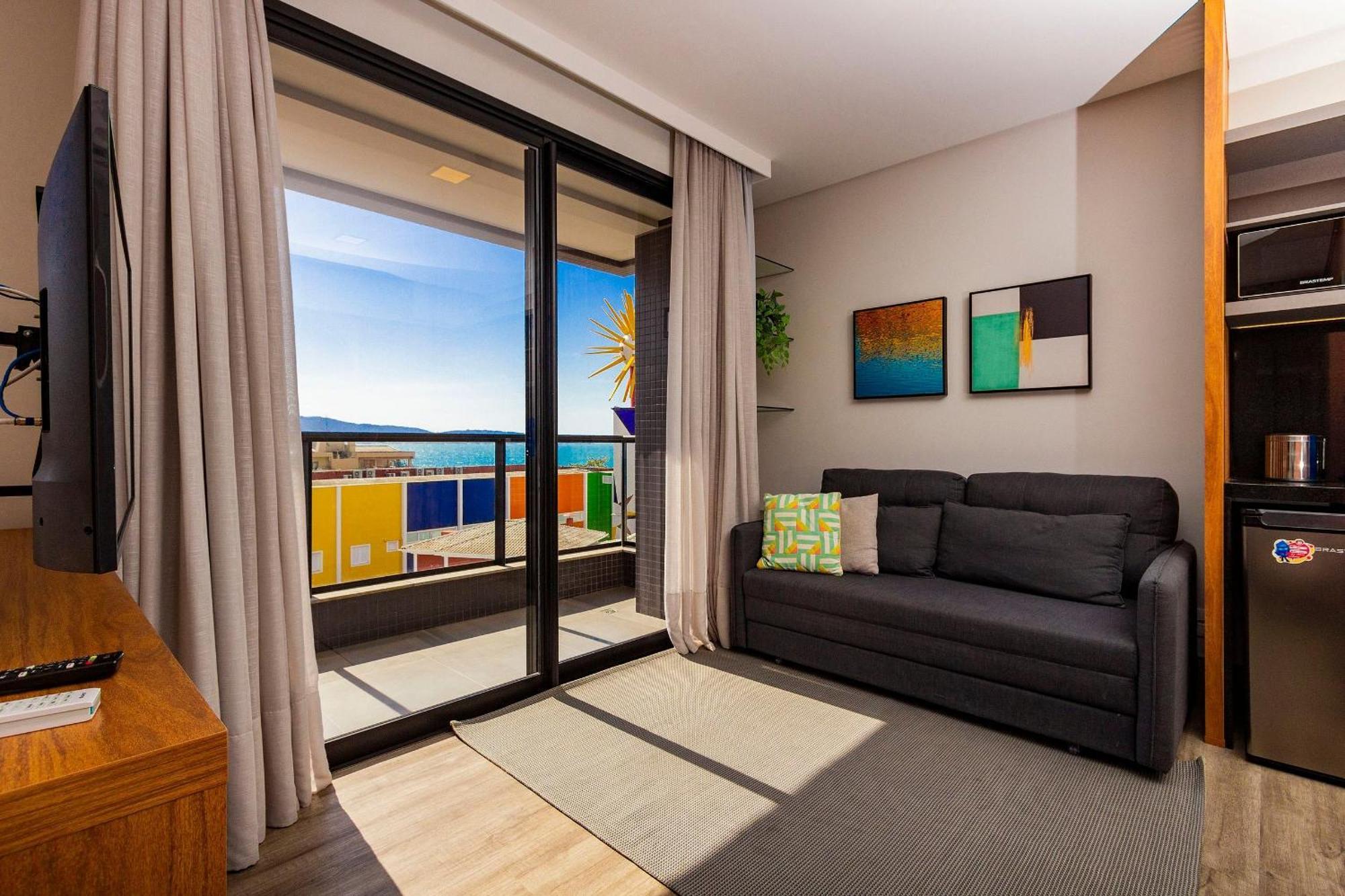 Aion Suites 302 - Lindo Apartamento Com Vista Para O Mar, A 60M Da Praia De Bombinhas, Com Piscina E Academia No Rooftop. Buitenkant foto