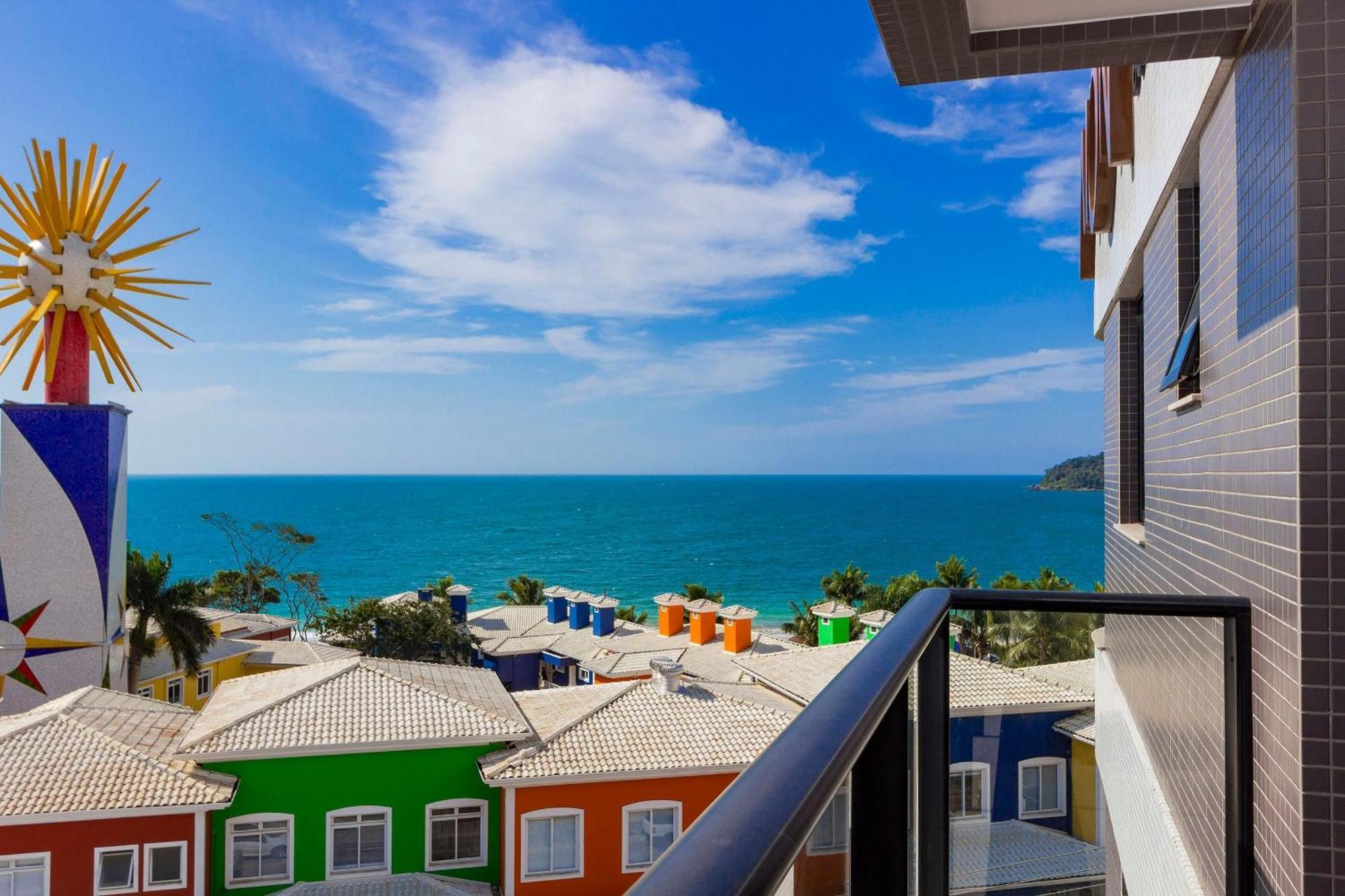 Aion Suites 302 - Lindo Apartamento Com Vista Para O Mar, A 60M Da Praia De Bombinhas, Com Piscina E Academia No Rooftop. Buitenkant foto
